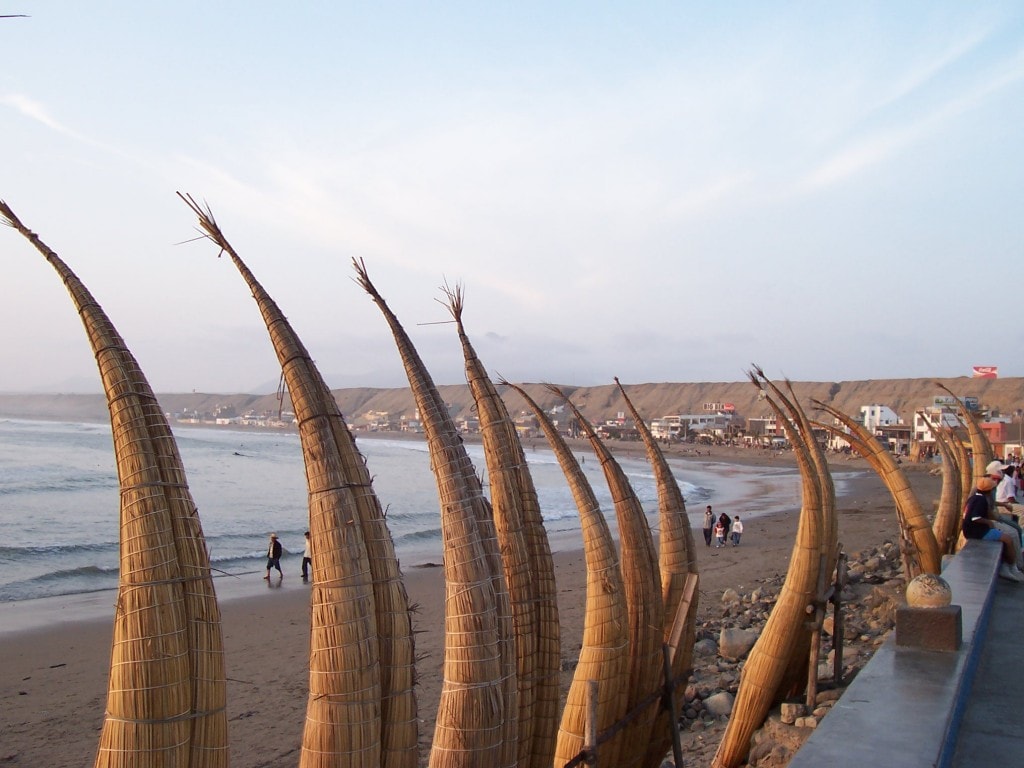 Der Norden Perus-Huanchaco am Tag